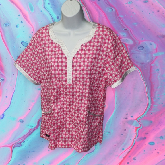 Rampage Medical Apparel scrub top sz lg (fits s/md) - Picture 2 of 4